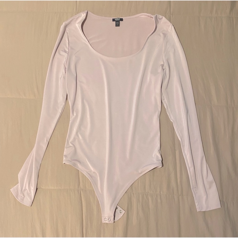 Express double lined thong body suit